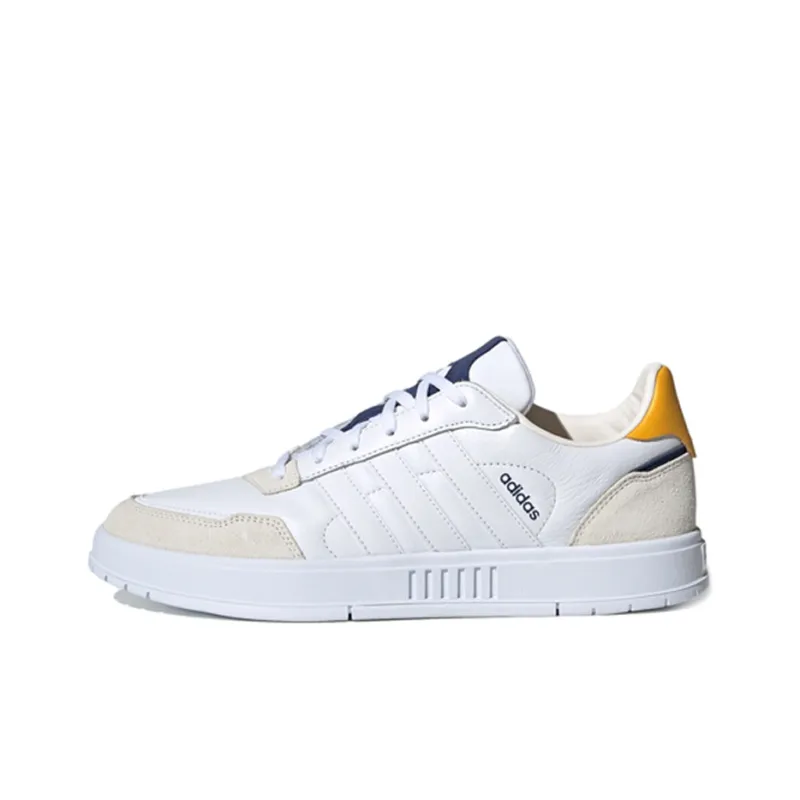 Adidas Neo Courtmaster 'White Yellow'-0
