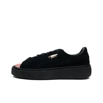 PUMA Suede Platform Rose Gold Women's