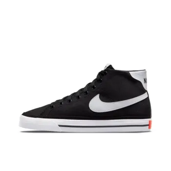 Nike Court Legacy Canvas Mid 'Black White'