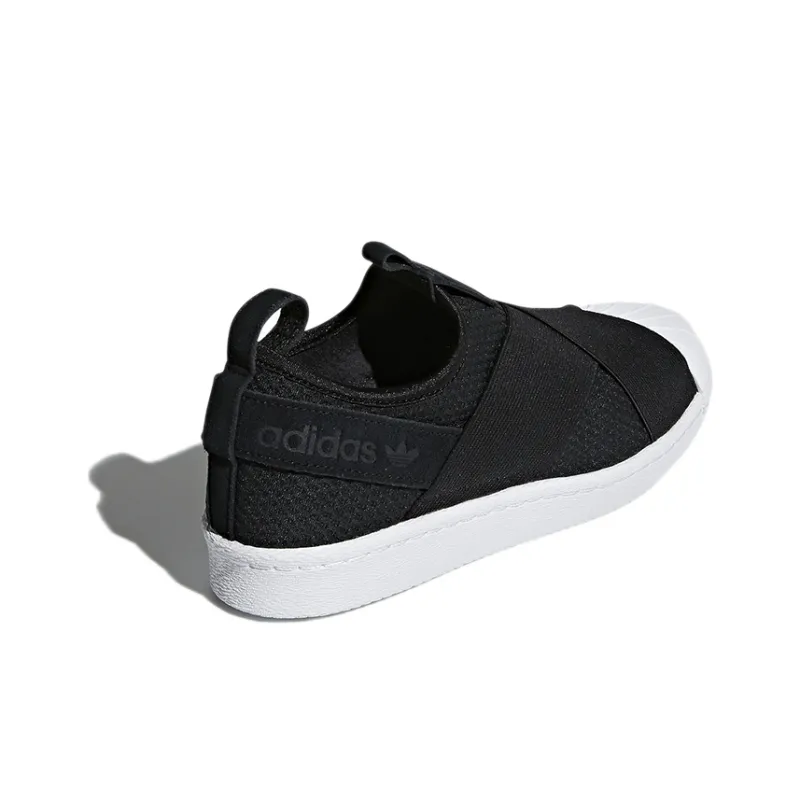 Superstar Women's Adidas Originals Slip On 'Core Black'-3
