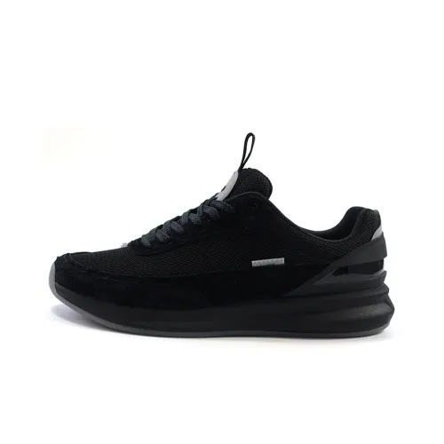 EQLZ EQUALIZER Skateboard Shoes Unisex Low-Top Black