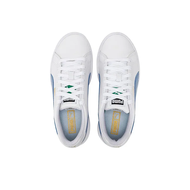 PUMA Unisex Match Star Low Top Sneakers White/Blue-2