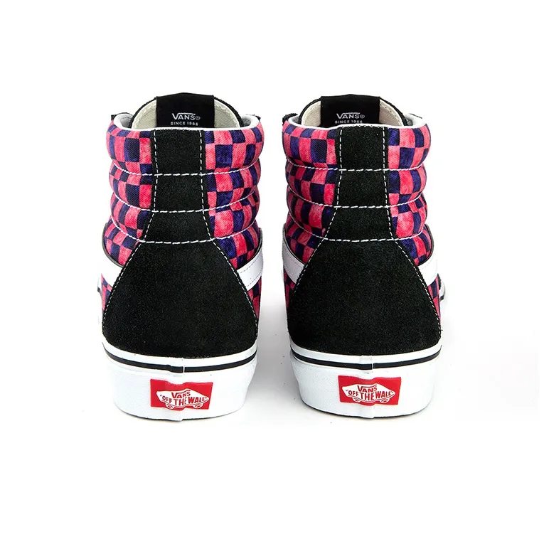 Vans Awake Ny X Sk8 Hi 'Pink Checkerboard'-3