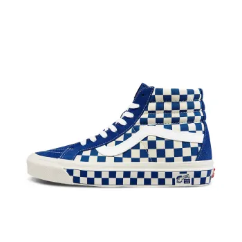 Vans Style 38 Checkerboard Blue/White