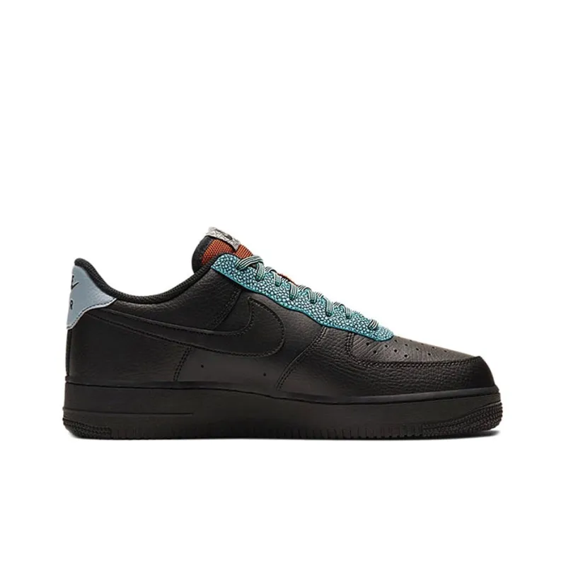 Nike Air Force 1 Low '07 LV8 Black Obsidian Mist Orange-1