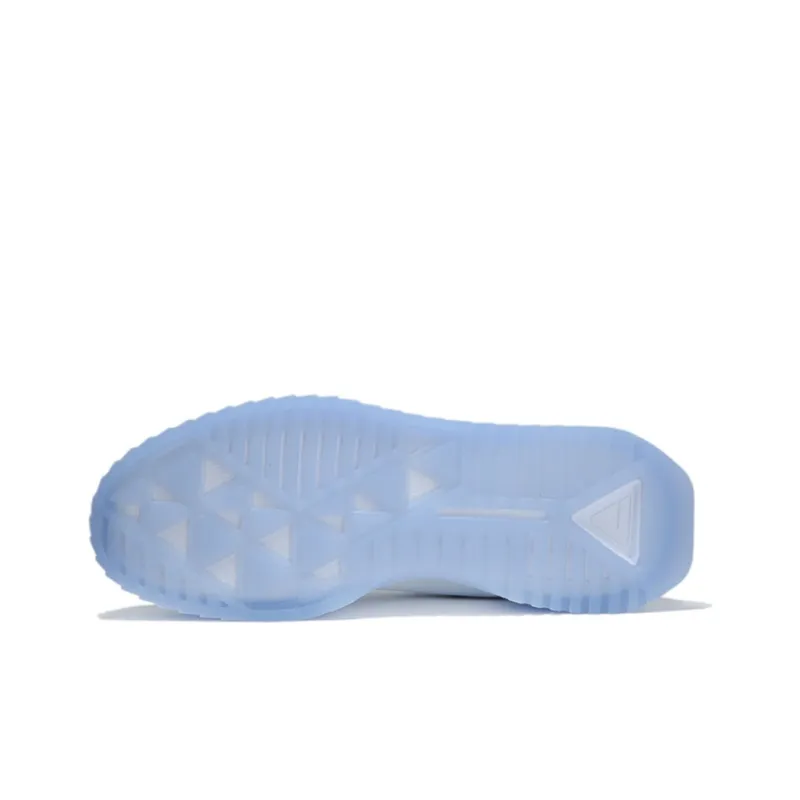 PEAK Taichi Player Wear Resistant Slip Resistant Lightweight Support Low Top Skateboard Shoes White Blue-5