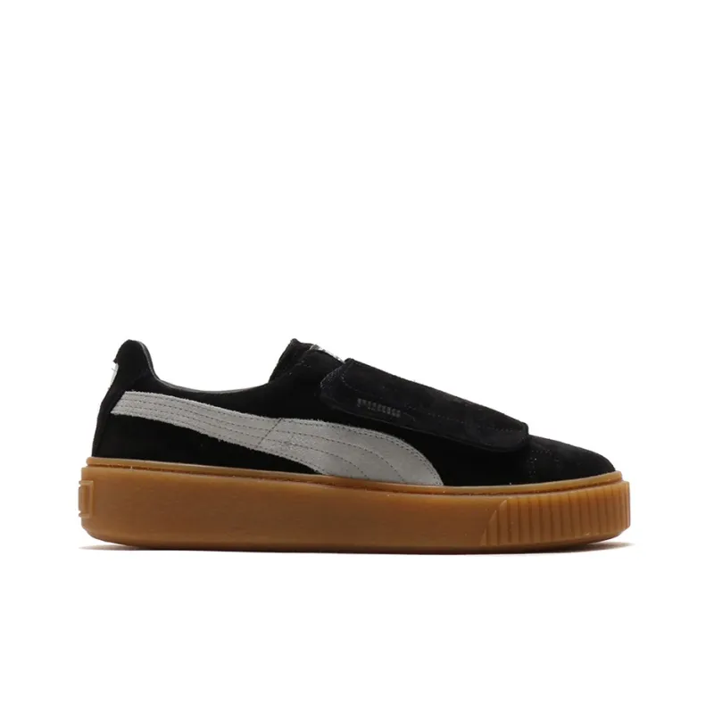 PUMA Platform Strap 'Black Brown' Women's-1