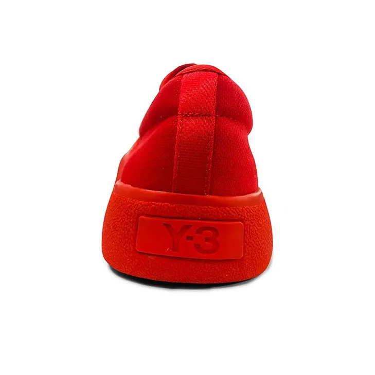 Y-3 Tangutsu Low-Top Skateboard Shoes Unisex True Red-3