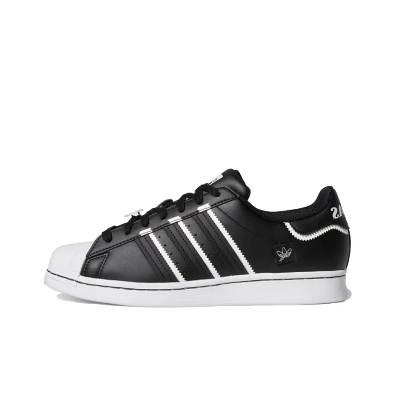 Superstar Adidas Originals 'Black White'-0