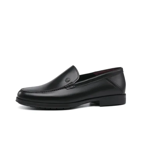 CHRISDIEN DENY Dress Shoes Men Low-Top Black