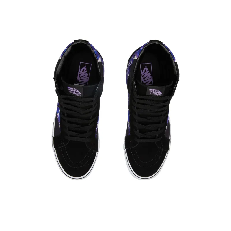 Vans SK8 HI Reissue Wear resistant Non Slip Casual Skateboarding Shoes Black-3