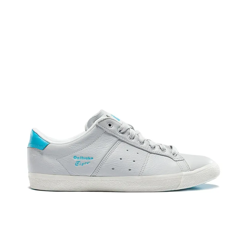 Onitsuka Tiger Lawnship Abrasion Resistant Balance Low Top Skateboard Shoes Unisex Gray Blue-1