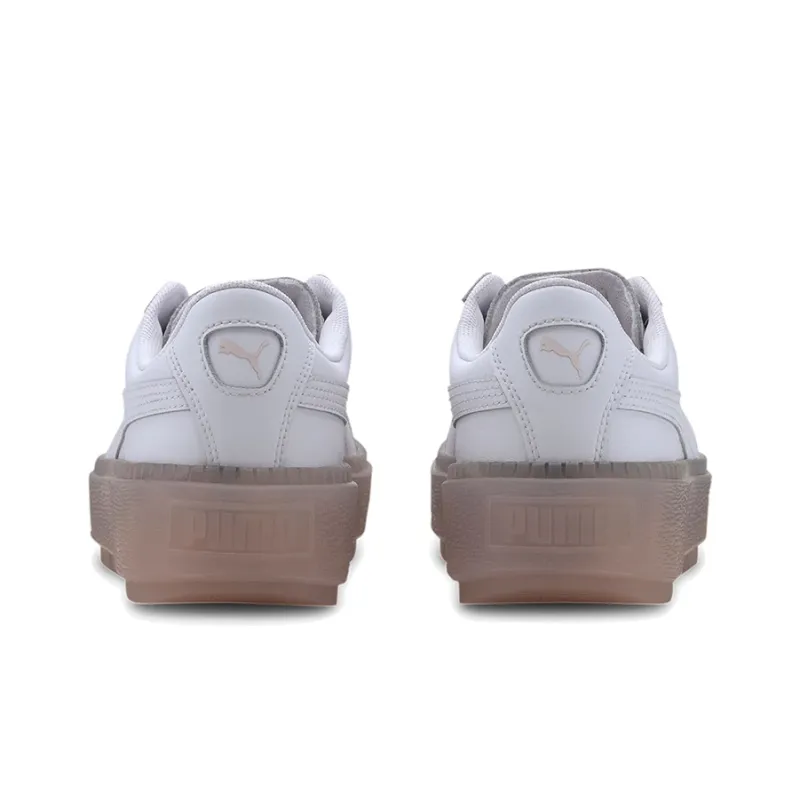 PUMA Platform Trace Translucent White Women's-3