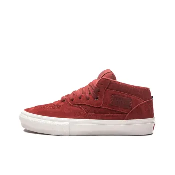 Vans Unisex Skate Half Cab Mid Top Sneakers Red