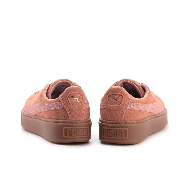 PUMA Suede Platform 'Pink Brown' Women's-2