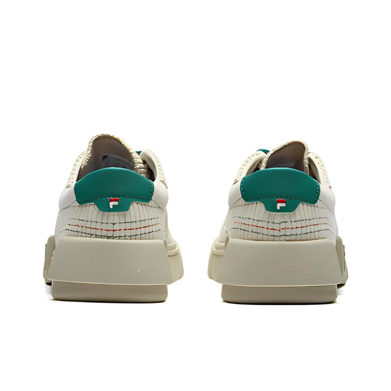 FILA FUSION Pop Skate Shoes 'Cream White Green' Women's-2