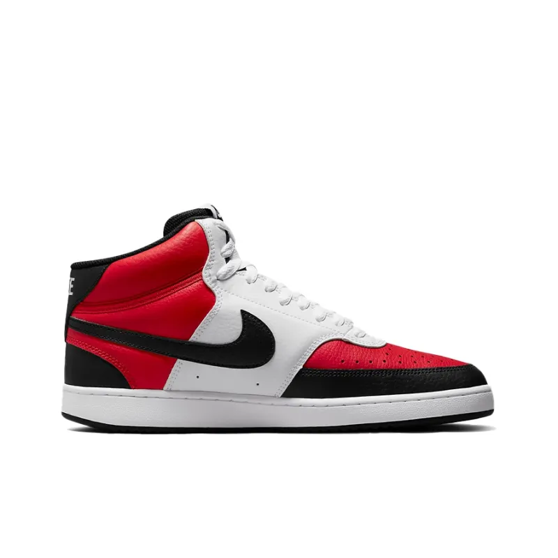 Nike Court Vision Mid White Red Black-1