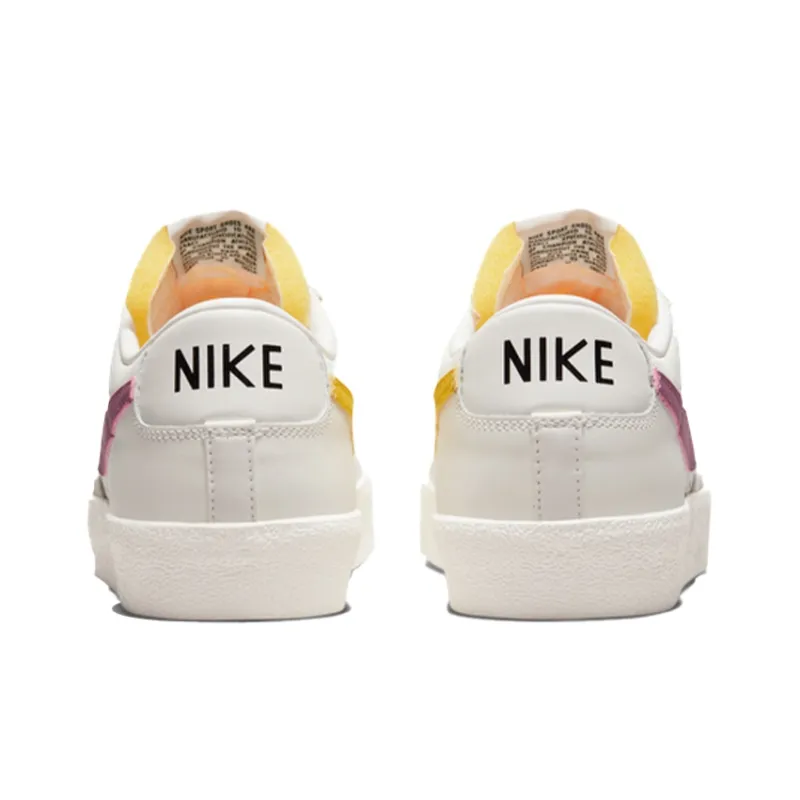 Nike Blazer Low 77 Vintage Sail Light Bordeaux Vivid Sulfur-4
