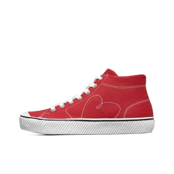 Skechers Bobs B Wild Mid Top Sneakers Red Women's