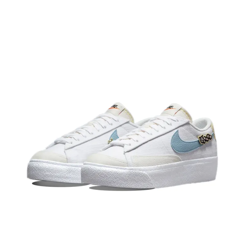 Nike Blazer Low Platform Next Nature Boarder Blue Women's-2