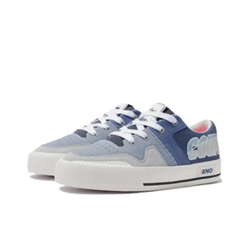 LiNing CF Tracing The One Collection Anti Slip And Wear Resistant Lightweight Low Top Skateboard Shoes Men's Blue-2