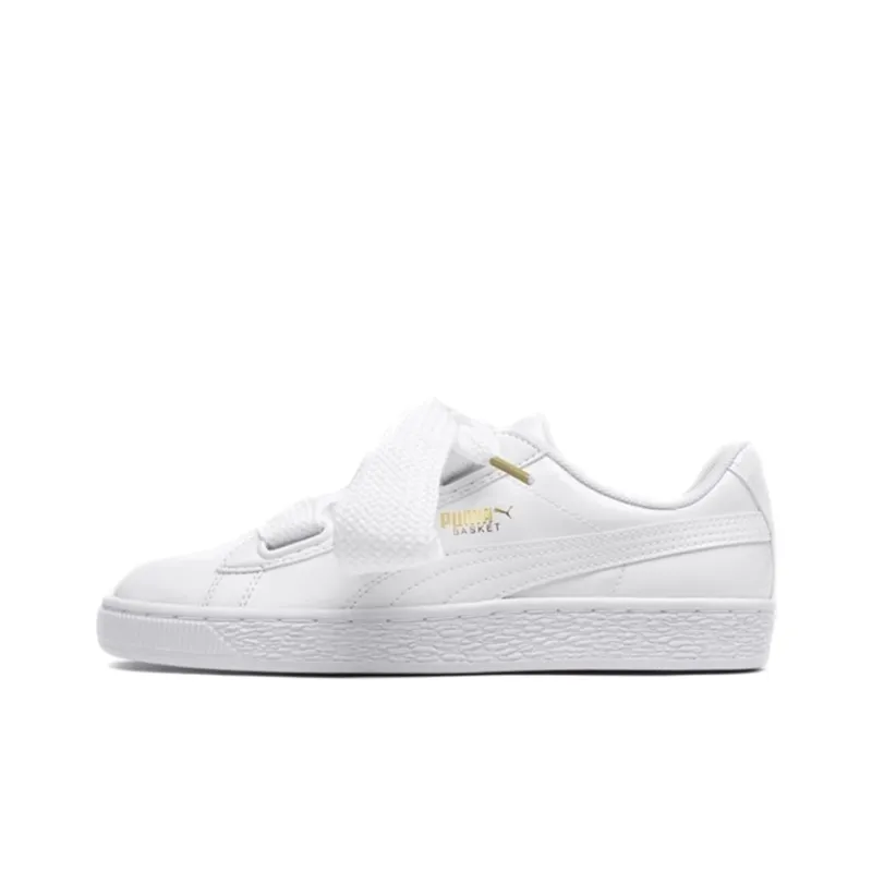 PUMA Basket Heart Patent 'White' Women's-0