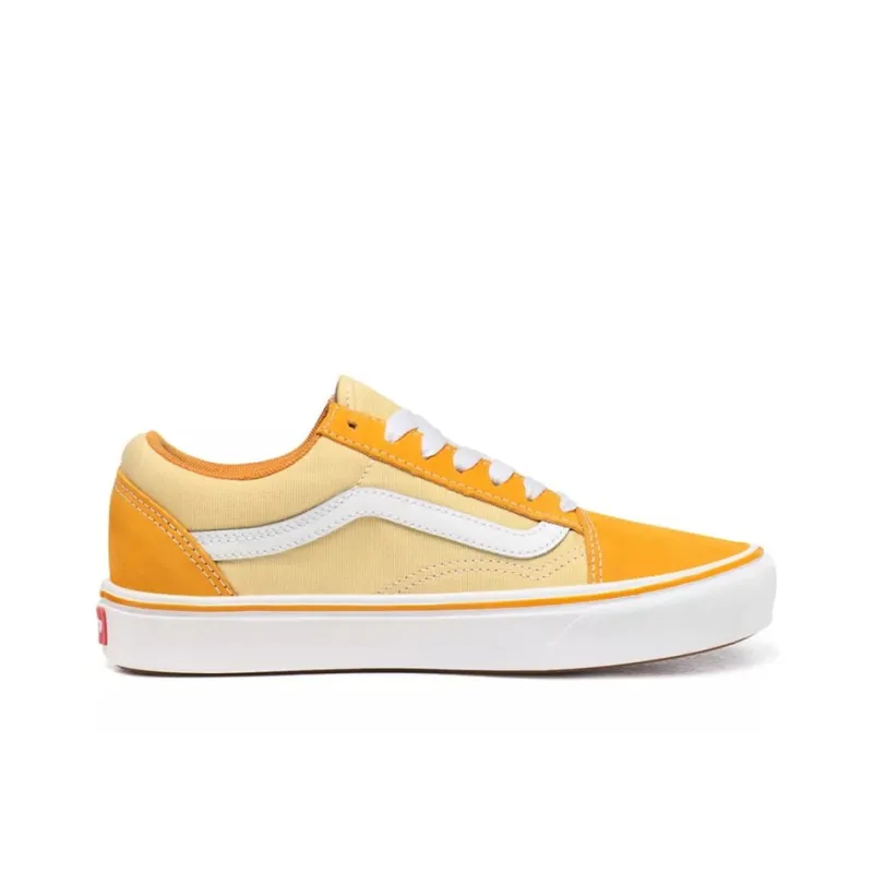 Vans Suede And Textile Comfycush Old Skool Yellow-1