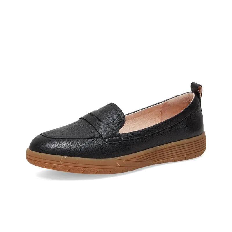 Hush Puppies Loafers Women's Low Top Black/White-5