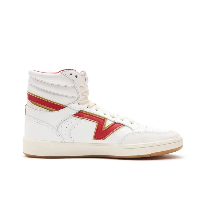 Vans Lowland Hi ComfyCush Serio Collection White Chili-1