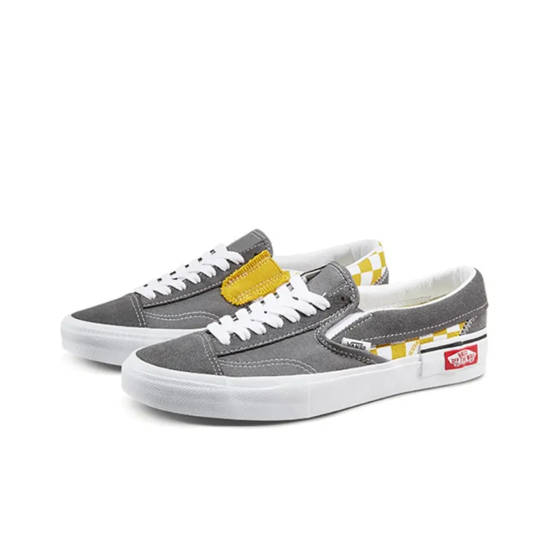 Slip On Vans Cap 'Checkerboard Pewter Mango Mojito'-2