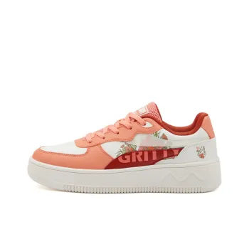 361° Fairy Slip Resistant, Balance, Lightweight Low Top Skateboard Shoes Women's Pink Orange