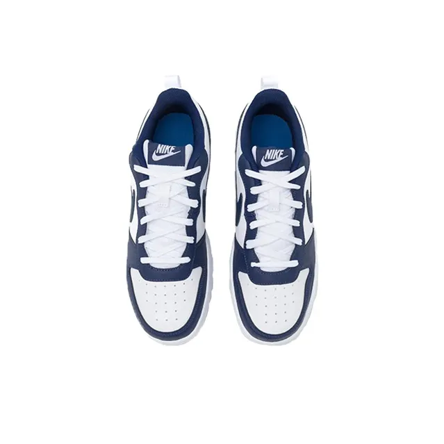 Nike Court Borough Low 2 White Blue Void GS-3