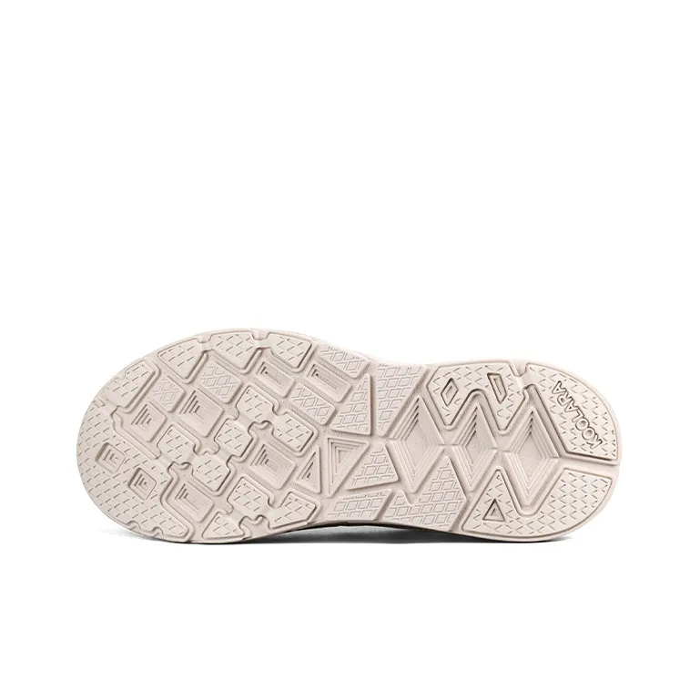KOOLARA Cushioning Anti-Slip And Wear-Resistant Coverage Low-Top Running Shoes Men's Ecru-5