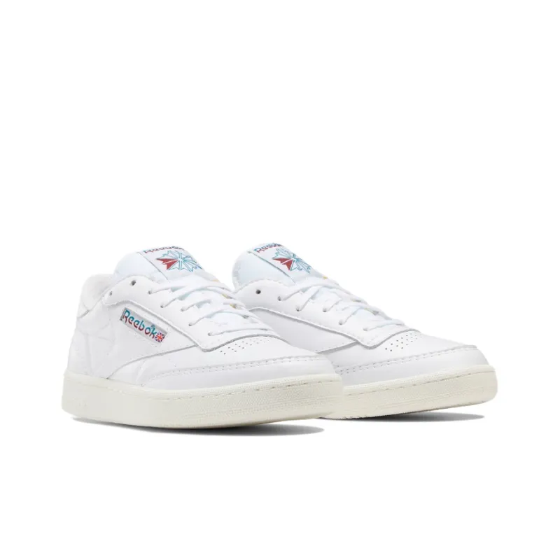 Reebok Club C 85 Vintage 'Split Logo Teal Burgundy'-2