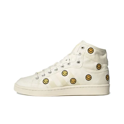 Adidas Originals Americana Skateboard Shoes Women's High-Top Light Yellow