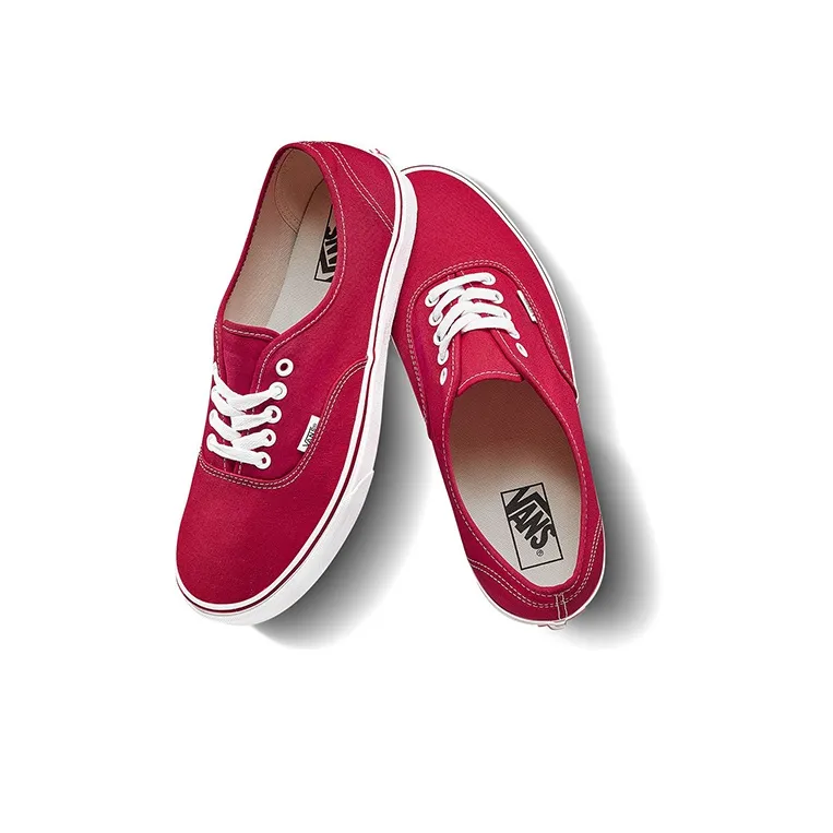 Authentic Vans 'Red'-3
