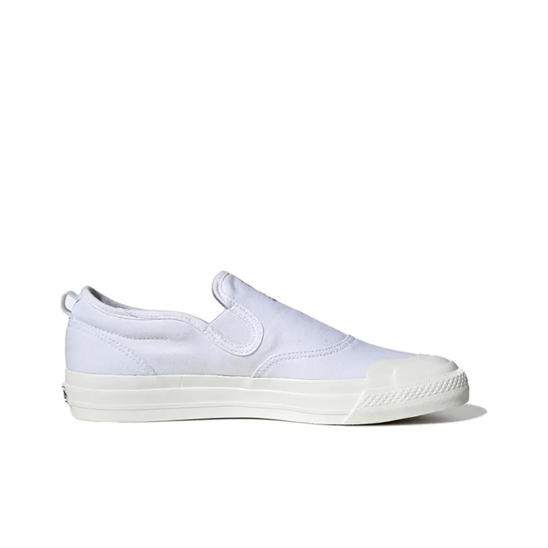 Adidas Nizza Rf Slip On Triple White-1