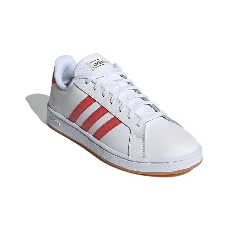 Adidas Neo Grand Court 'White Crew Red'-2