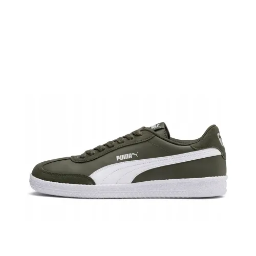 PUMA Astro Cup Skateboard Shoes Men Low-Top Green/White