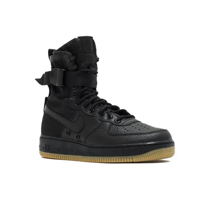 Nike Sf Air Force 1 Black Gum With Bag 2017-1