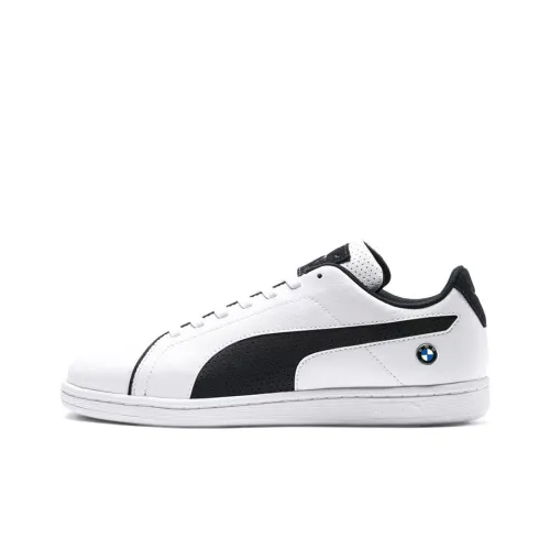 PUMA BMW M Series Skateboard Shoes Men Low-Top White/Black