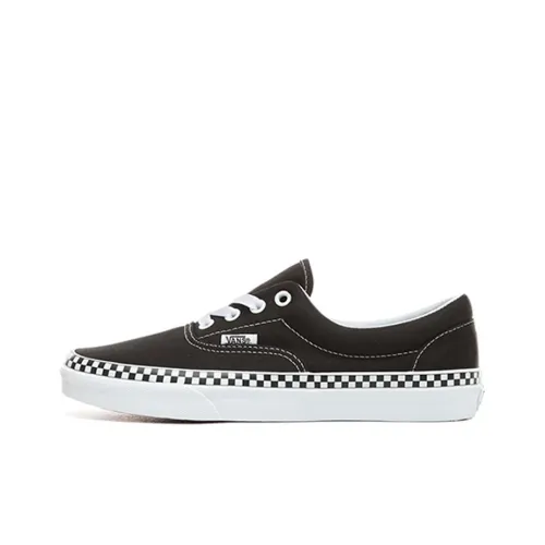 Vans Era Check Foxing Black White