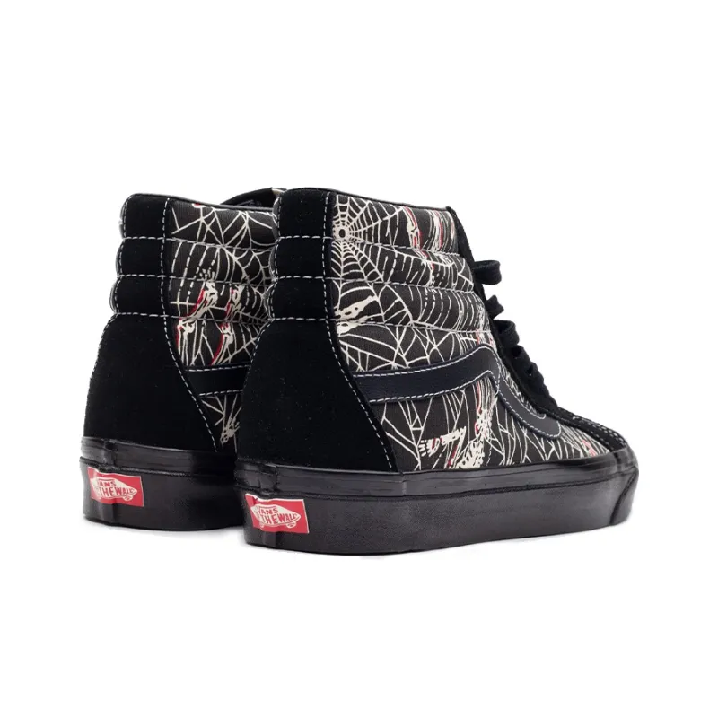 Vans SK8 Hi 38 DX Anaheim Factory OG-Black Spider Web-3