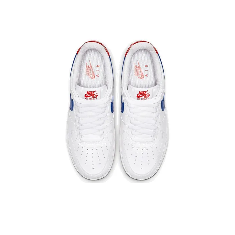 Nike Air Force 1 Low Overbranding White Red Blue-3