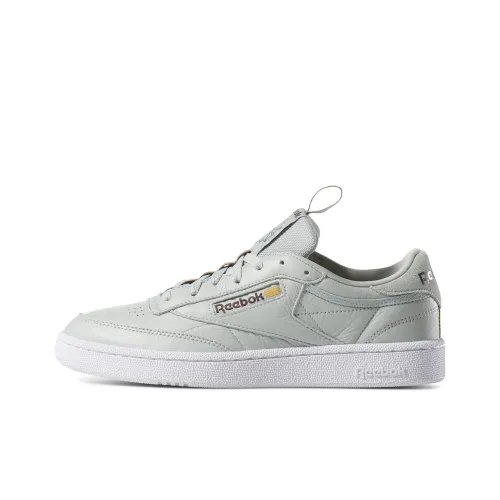 Reebok Club C Skateboard Shoes Unisex Low Top Gray