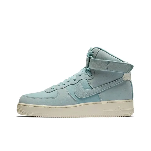 Nike Air Force 1 Skateboard Shoes Unisex High-Top Blue