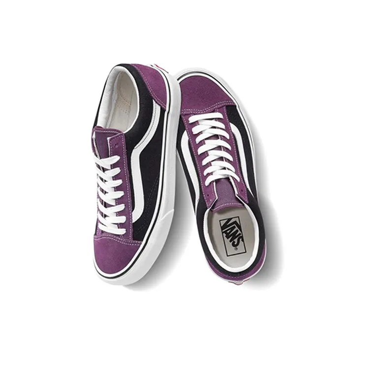 Vans Style 36 Vintage Suede 'Prune Black'-3