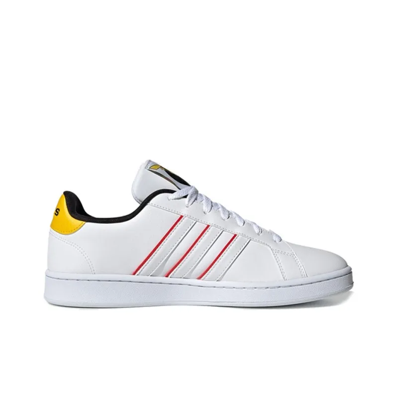 Adidas Neo Grand Court 'White Yellow'-1
