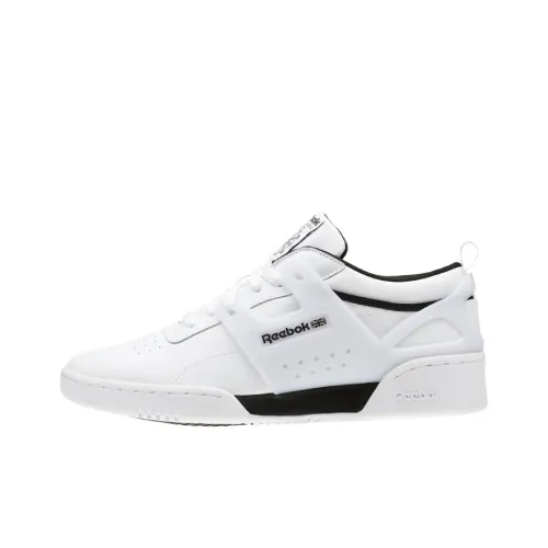 Reebok Workout Skateboard Shoes Men Low-Top White/Black