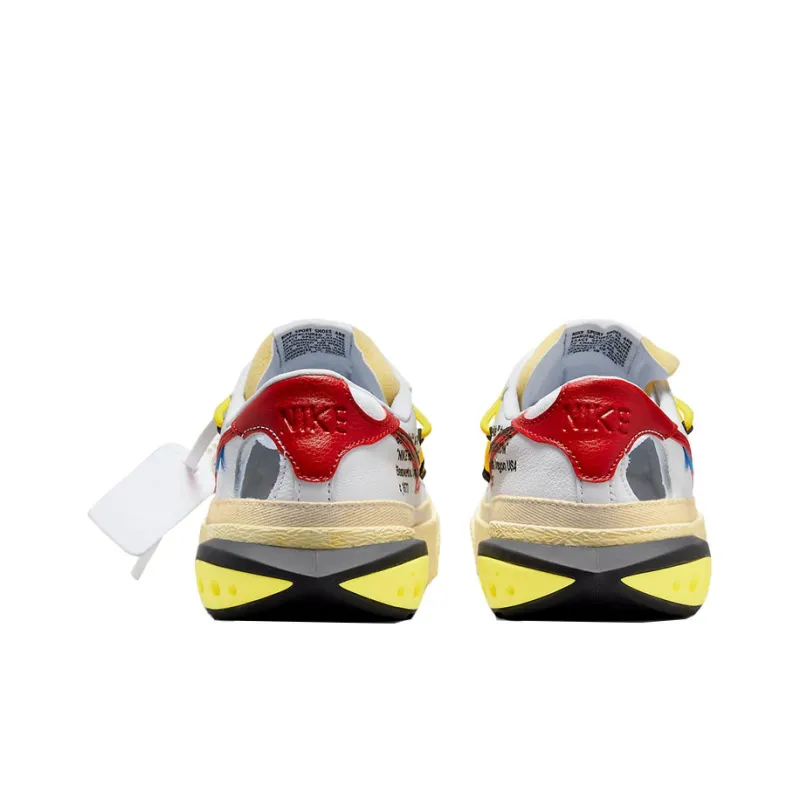Nike Blazer Low Off White University Red-4